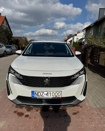 Peugeot 3008 cena 141000 przebieg: 31700, rok produkcji 2021 z Działdowo małe 67